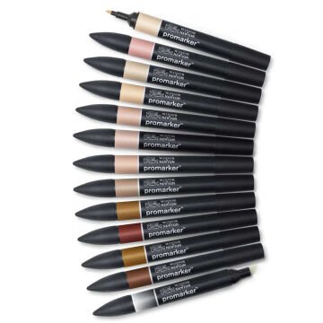 Winsor & Newton Promarker Set 12+1 Skin Tones 2