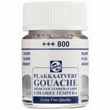 Talens Guaj Boya 16ml- 800 Silver (Metalik)