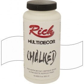 Rich Multi Dekor Chalked Boya 4502 - Antik Beyaz 500 cc