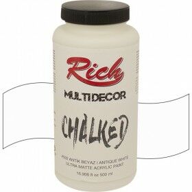 Rich Multi Dekor Chalked Boya 4502 - Antik Beyaz 500 cc