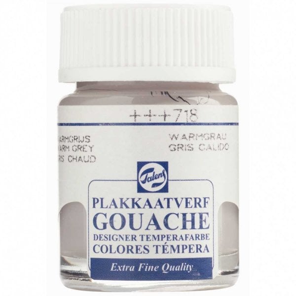 Talens Guaj Boya 16ml- 718 Warm Grey