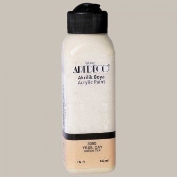 Artdeco Yeni Formül Akrilik Boya 140 ml 3060 Yeşil Çay