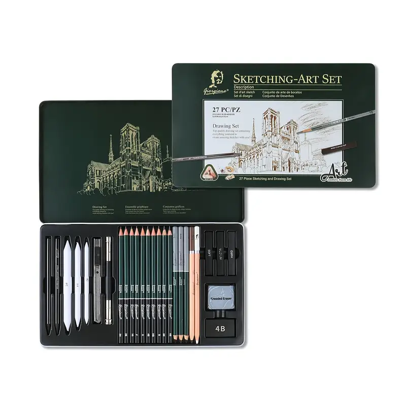 Giorgione Sketching-Art Set Drawing 27 Parça