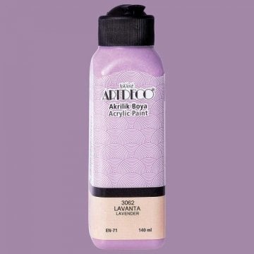 Artdeco Yeni Formül Akrilik Boya 140 ml 3062 Lavanta