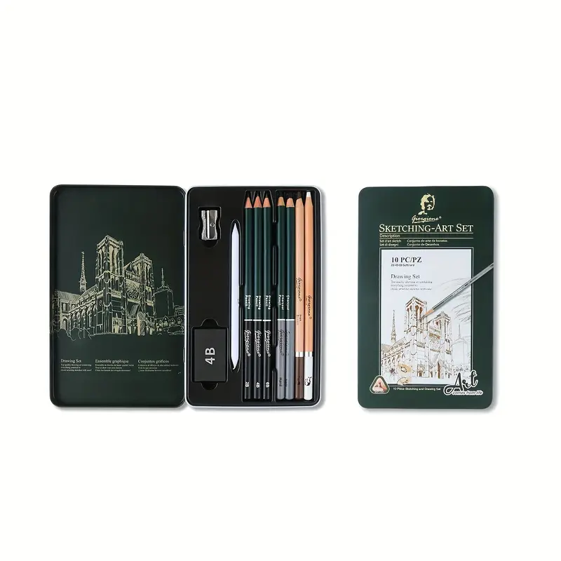 Giorgione Sketching-Art Set Drawing 10 Parça
