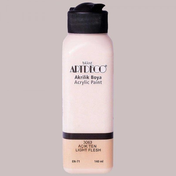 Artdeco Yeni Formül Akrilik Boya 140 ml 3063 Açık Ten Rengi