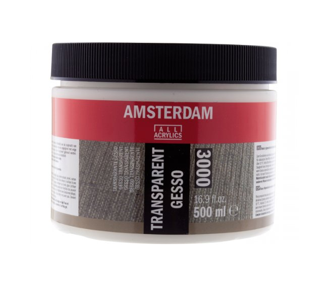 Talens Amsterdam Acrylic Şeffaf Gesso 3000 500 ml.