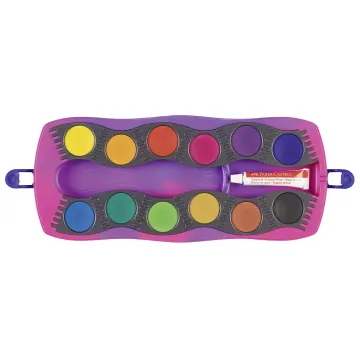 Faber Castell Connector Unicorn Suluboya 12 Renk