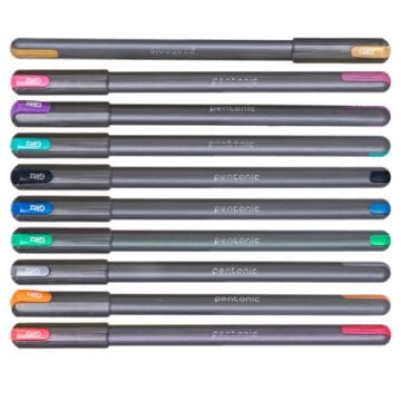 PENTONİC 10 LU GLİZT SİMLİ JEL KALEM BLİSTER SET (KARIŞIK RENK)