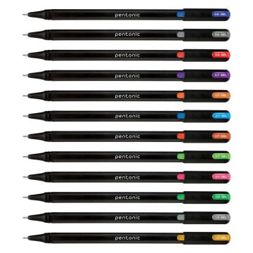PENTONİC 12 Lİ JEL KALEM BLİSTER SET (KARIŞIK RENK)