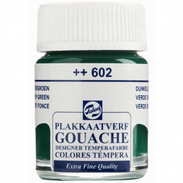 Talens Guaj Boya 16ml- 602 Deep Green