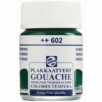 Talens Guaj Boya 16ml- 602 Deep Green