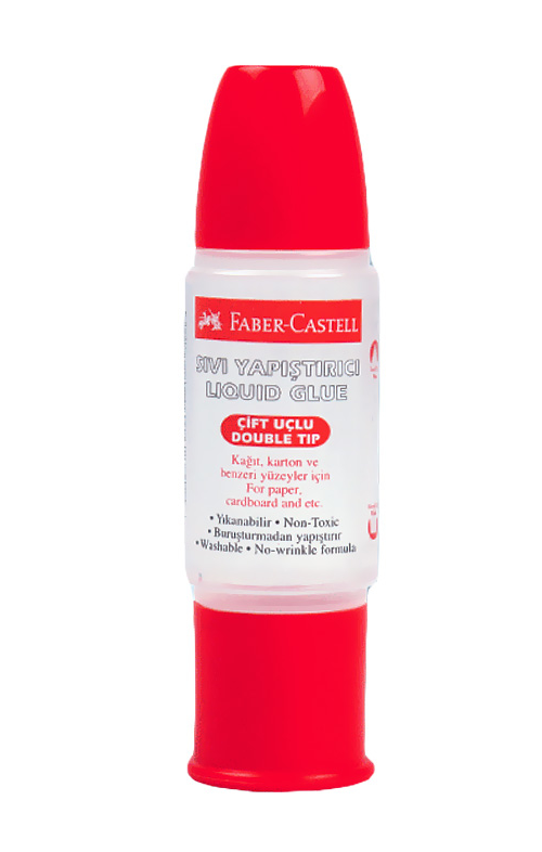 Faber Castell Çift Taraflı Sıvı Yapıştırıcı