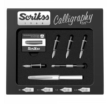 Scrikss Kaligrafi Kalem Seti Beyaz