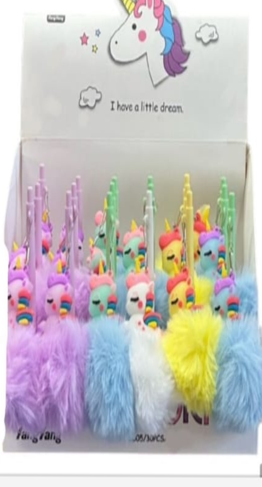Tüylü Unicorn Versatil Uçlu Kalem 0.7mm