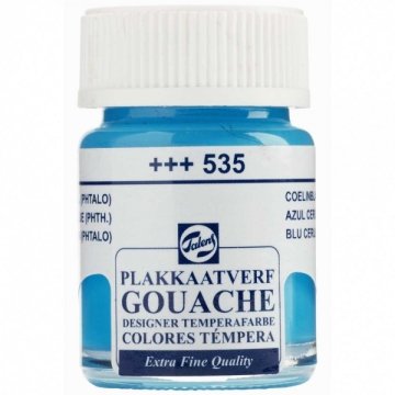 Talens Guaj Boya 16ml- 535 Cerulean Blue (Phthalo)
