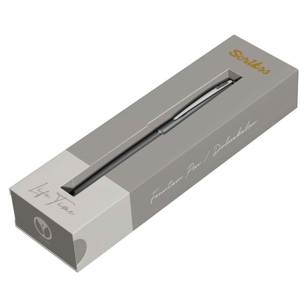 Scrikss Metropolis 78M Dolma Kalem Mat Siyah