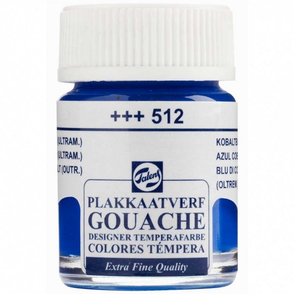 Talens Guaj Boya 16ml- 512 Cobalt Blue (Ultramarine)