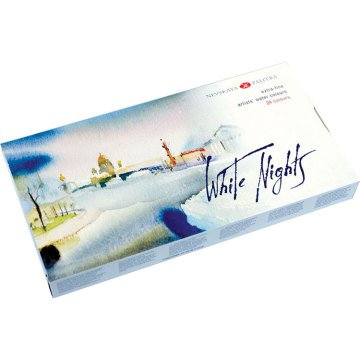 St. Petersburg White Nights Tam Tablet Suluboya Seti 24 Renk