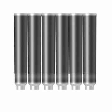 Scrikss Siyah Dolma Kalem Kartuşu 6lı