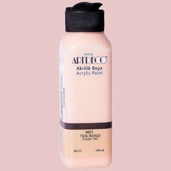Artdeco Yeni Formül Akrilik Boya 140 ml 3651 Ten Rengi