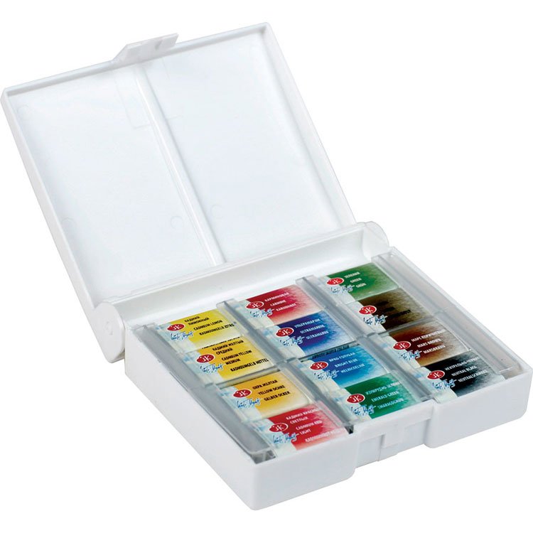 St. Petersburg White Nights Tam Tablet Suluboya Set 12 Renk