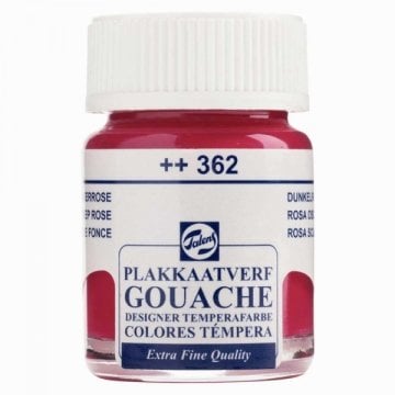 Talens Guaj Boya 16ml- 362 Deep Rose