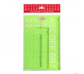 Hatas Büyük Harf Yazı Seti 10-20-30 mm