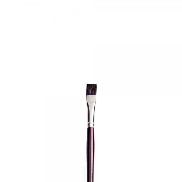 Pebeo 210 Serisi Uzup Sap Düz Kesik Samur Fırça No:12