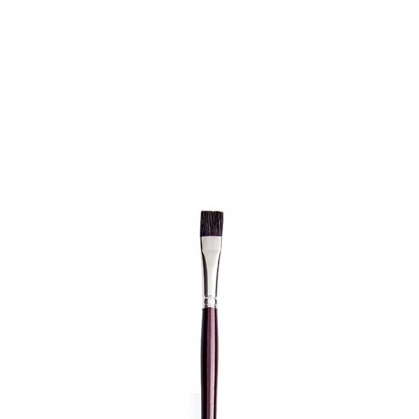 Pebeo 210 Serisi Uzup Sap Düz Kesik Samur Fırça No:10