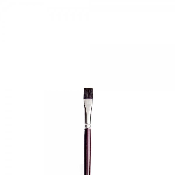 Pebeo 210 Serisi Uzup Sap Düz Kesik Samur Fırça No:10