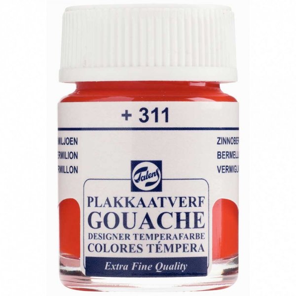 Talens Guaj Boya 16ml- 311 Vermilion