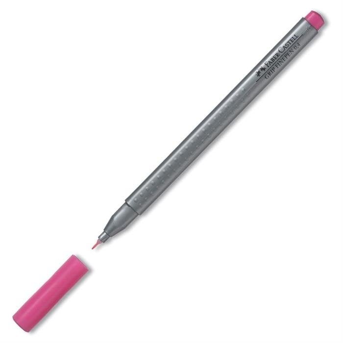 Faber Castell Grip Fineliner Kalem 0,4mm Pembe