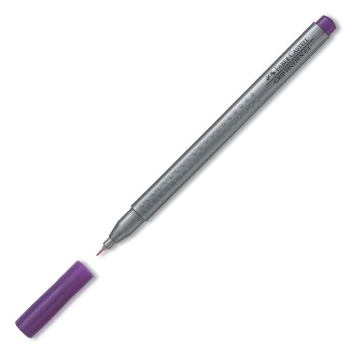 Faber Castell Grip Fineliner Kalem 0,4mm Mor