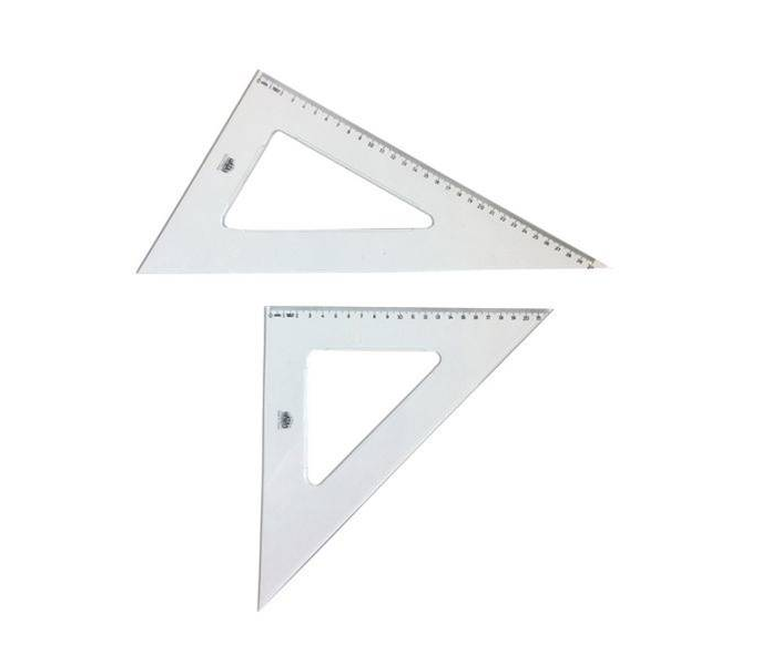 Hatas Teknik Okul Gönye 2'li Set 26 cm 60/45