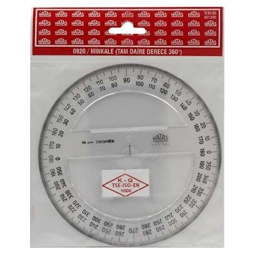 Hatas Plastik Minkale Tam Daire 15 cm 360 Grad