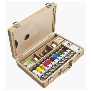 Talens Van Gogh Yağlı Boya Seti Ahşap Kutu Oil Colour Basic Box