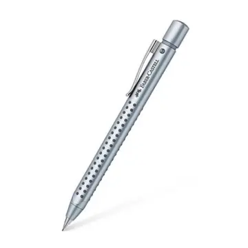 Faber-Castell Grip 2011 Versatil Kurşun Kalem 0.7 mm Metalik Gümüş