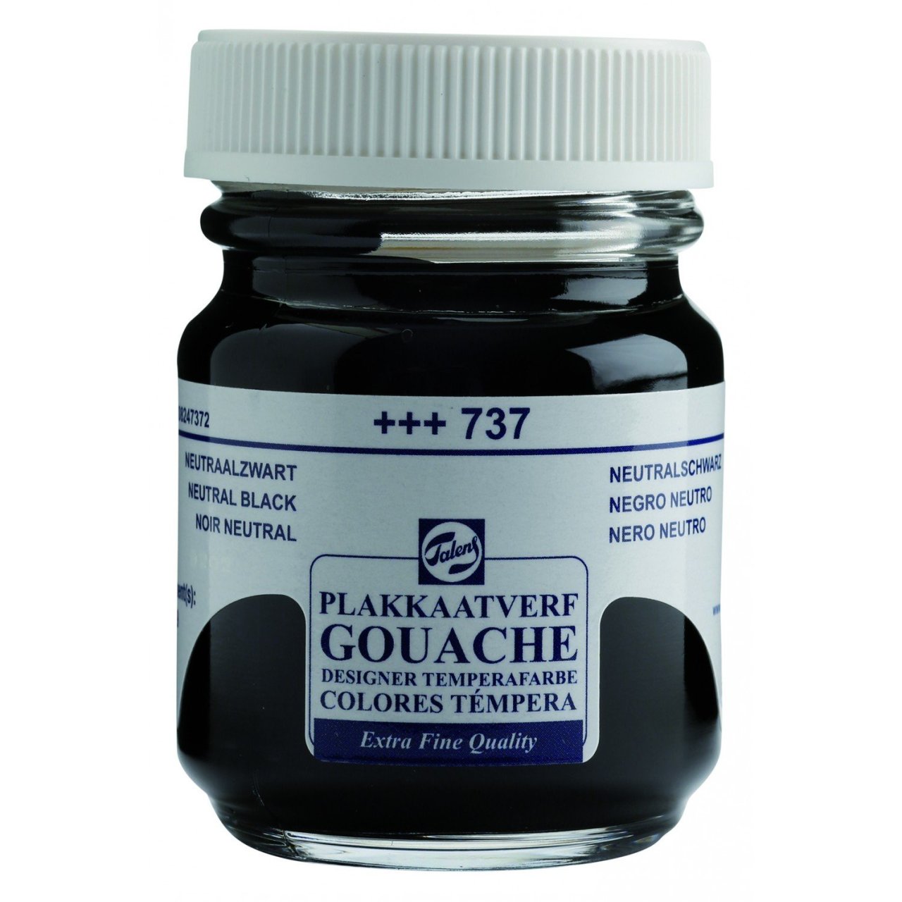 Talens Guaj Boya 50ml- 737 Neutral Black