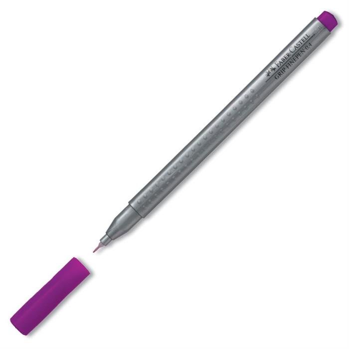 Faber Castell Grip Fineliner Kalem 0,4mm Açık Mor