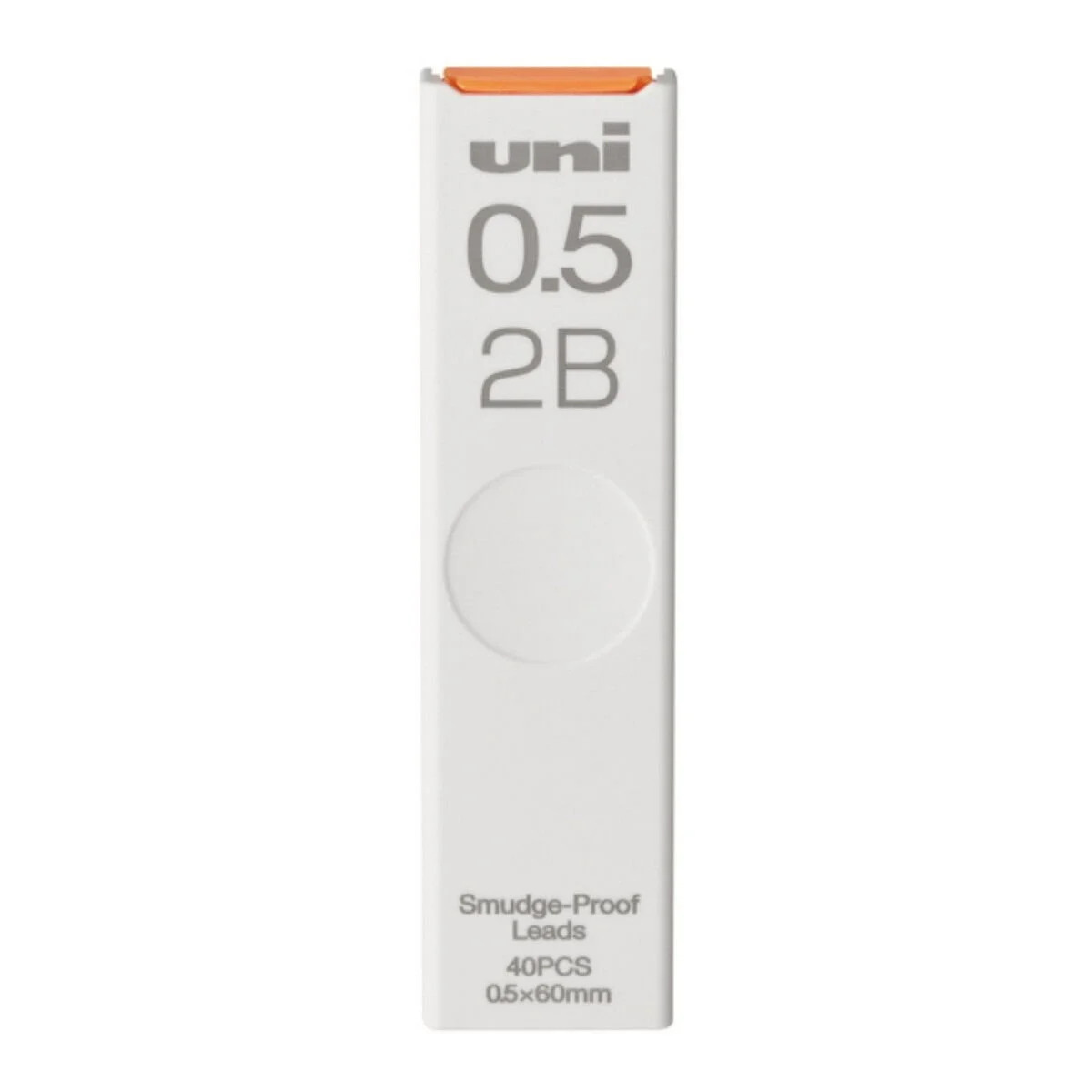 Uni Smudge Proof 0.5 Kalem Ucu 2B 40'lı