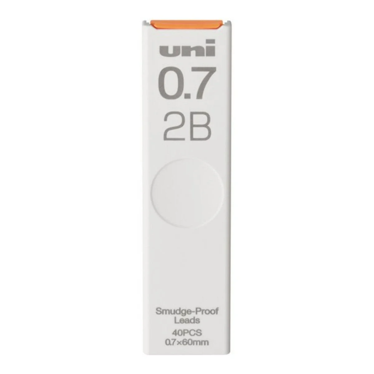 Uni Smudge Proof 0.7 Kalem Ucu 2B 40'lı
