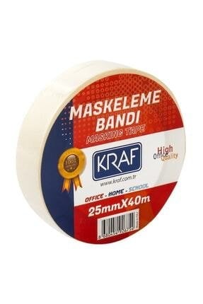 Kraf Maskeleme Bantı Kağıt Bant 25 mm 40 metre