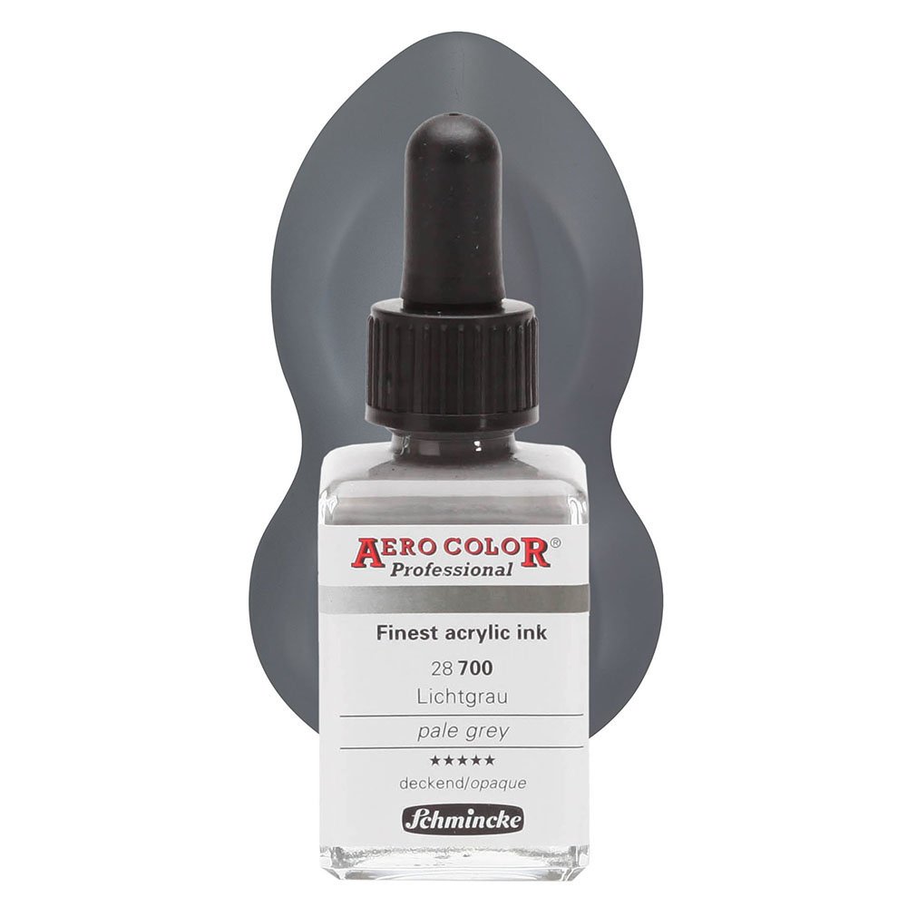 Schmincke Aero Color Airbrush Mürekkep 28 ml. 700 Pale Grey