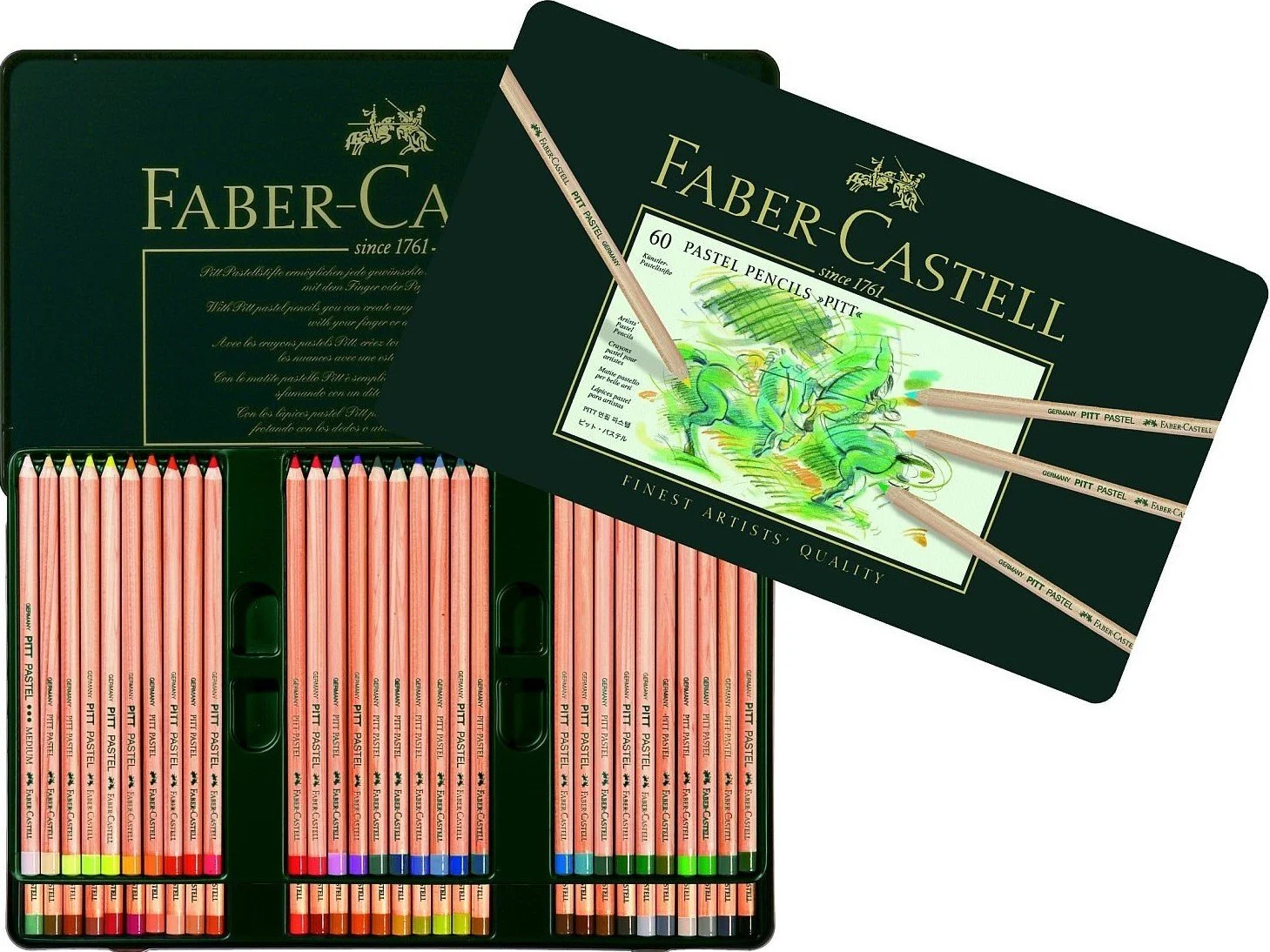 Faber Castell Pitt Soft Pastel Kalem 60 Renk 112160