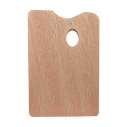 Südor Ahşap Dikdörtgen Palet 5 Mm 20X30 cm