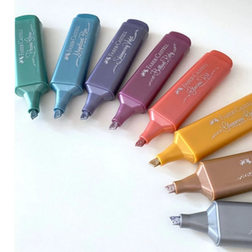 Faber Castell Fosforlu Kalem 46 Metalik Renkler 8’li Set 154689