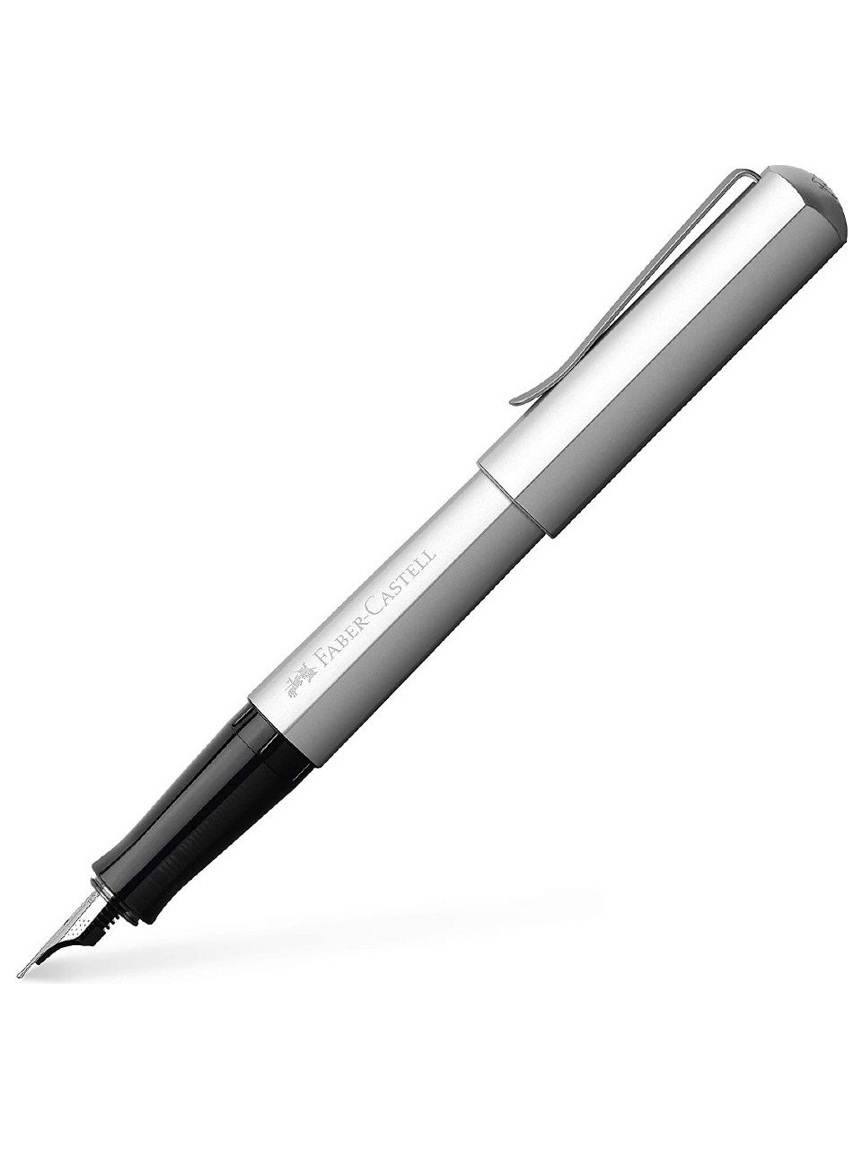 Faber Castell Hexo Dolma Kalem M Uç Mat Gümüş 150590