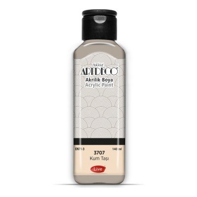 Artdeco Yeni Formül Akrilik Boya 140 ml 3707 Kumtaşı