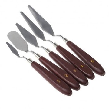Art Design Metal Spatula Seti 5'li